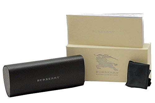 Burberry BE1282-1001-55 Be 1282 1001 Black Palladium Metal Semi-Rimless Eyeglasses 55Mm… thumb #6
