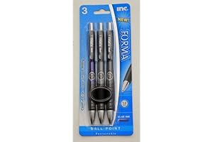 Inc. Forma Retractable Pens - Blue Ink - Effortless Writing with Premium Comfort