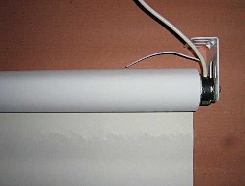 Gowe motorisé volet roulant, 0.5 m de large, 0,5–1.8 m Hauteur, crème solaire Tissu