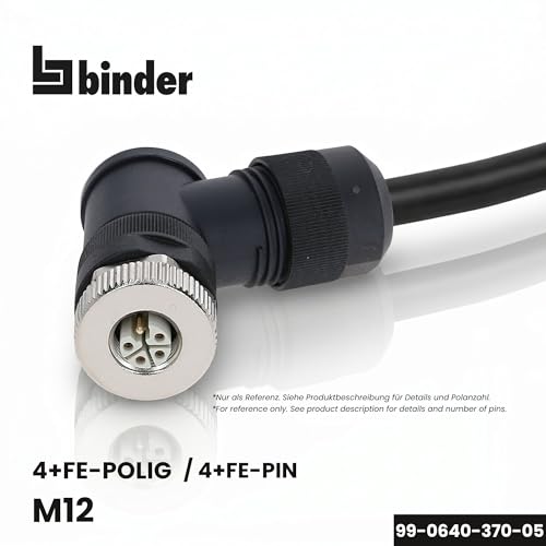 M12 passage de câble 8-13mm prise coudée binder alimentation IP67 - 2