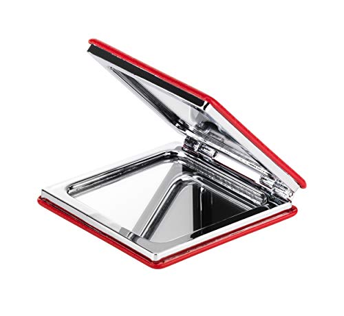 Preisvergleich Produktbild KTX7® Taschenspiegel X.4 mit magnetischem Verschluss (Rot)