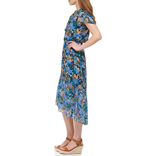 Image of Vince Camuto Women's Casual Tiered Skirt Printed Dress