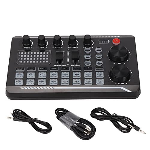 Mezclador De Audio 2 Canales USB - Mini Consola Para Karaoke, Grabación En Casa, Plug & Play