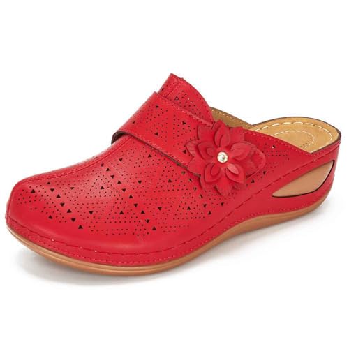 Pantoufles comfy pour femme : sabots plateforme souples contre les pieds fatigués