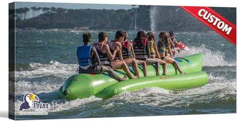 printtoucan Custom Canvas Print with Your Photos 32x16 IN – Perso...