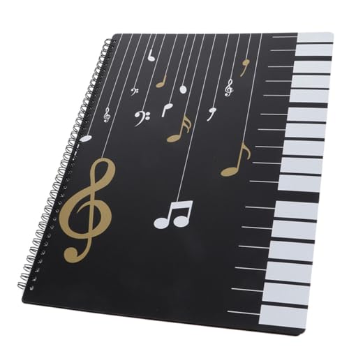 JOINPAYA Sheet Music Folder A4 Paper Folder for Music Pp Material Binder Easy to Use Document Organizer