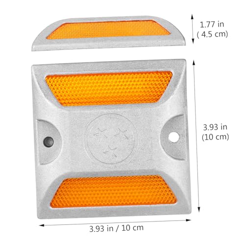 Reflectores de emergencia para carretera 2pcs aluminio miniatura 2