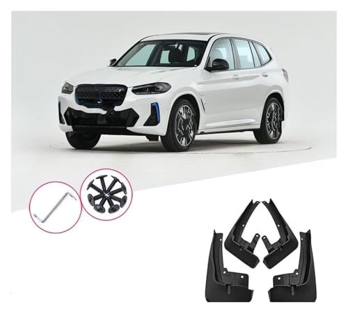 Guardabarros para BMW iX3 G08 contra salpicaduras y daños en la pintura 5