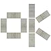 Toicann 23 Gauge Stainless Steel Pinner Nails 9000 pcs Headless Pin Nails for 23 GA Pneumatic or Electric Pinner or Pin nail gun, Ideal for Fine Woodworking or Trim Work (3/4