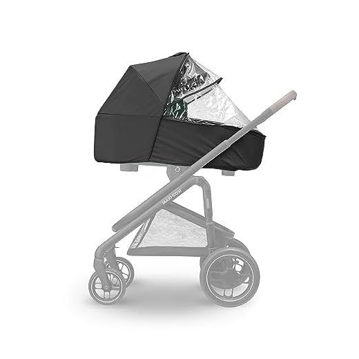 Maxi-Cosi Burbuja de lluvia Comfort, Funda impermeable para silla de paseo, cochecito, totalmente ventilada, con ventana frontal, fácil de colocar en cochecitos y capazos Maxi-Cosi, Transparente