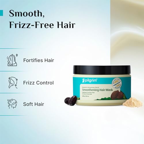 Pilgrim Patua & Keratin Smoothening Hair Mask 200ml - Image 4