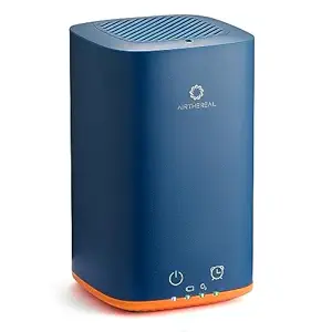 Airthereal PA300-GO Portable Ozone Generator - Cordless Battery Powered Odor Eliminator for Refrigerator, Car, Travelling, Shoe Cabinet, and Other Small Spaces, Blue 1-Pack