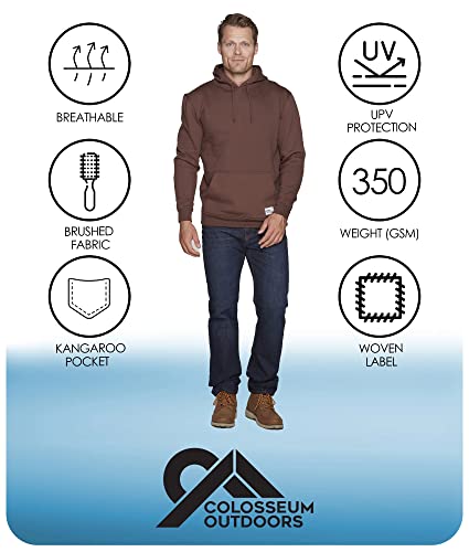 Colosseum RCAFH11116 Outdoors Men'S Brooks Ii Super Heavyweight Workwear Pullover Hoodie thumb #4