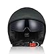 ORIGINE Motorradhelm Jethelm Rollerhelm mit Visier Zertifizierung ECE 22-06