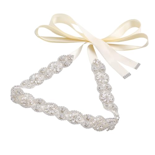 Bridal Belt and Sashes with Rhinestones handmade wedding belt for bridesmaid Prom Gowns plus size