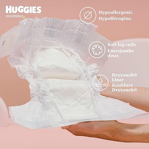 Huggies 036000495409 Overnites Diaper Size 5 thumb #2