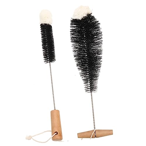 2pcs Cleaning Bottle Brush Cleaning Brush Eyeglass Cleaner Water Bottle with Straw Straws for Tumblers Glink Water Bottle Cup Cleaner Long Handle Bottle Brush Bottle Brush Cleaner BRIGHTFUFU