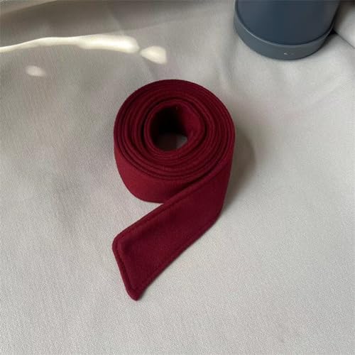 Waist Belt Women Woolen Coat Belt Brushed Plush Decorate Length Adjustable Coat Corset Double-Sided Waist Belt4