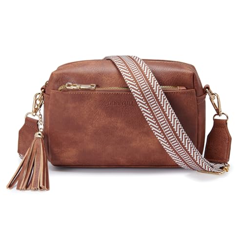 BAGROUPS Petit Sac à Bandoulière Femme, Femmes...