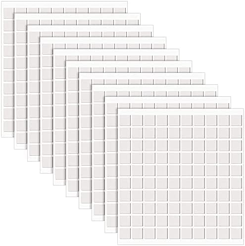 ABBASALI Poster Adhesive Putty, Bossil Square Sticky Poster Tacky Putty, Reusable and Removable Wall Safe Mounting Putty for Hanging Pictures Poster Photo Frames Hand Handles Photography 80 Gm