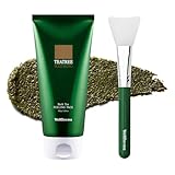 WellDerma【ウェルダーマ公式】ティーツリー&ヨモギハーブトックスピーリングパック150g【ブラシ付き】