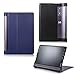 Produktbild Schutz Hülle für Lenovo Yoga Tab 3 10 Plus YT-X703F/L und Lenovo Tab 3 10 Pro YT3-X90F aufstellbares Smart Cover Case mit Wake & Sleep Funktion (Blau) + GRATIS Stylus Touch Pen