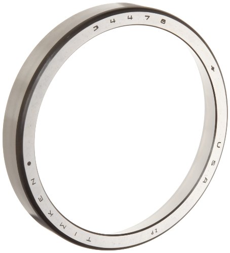 Timken 34478 Tapered Roller Bearing, Single Cup, Standard Tolerance, Straight Outside Diameter, Steel, Inch, 4.7810