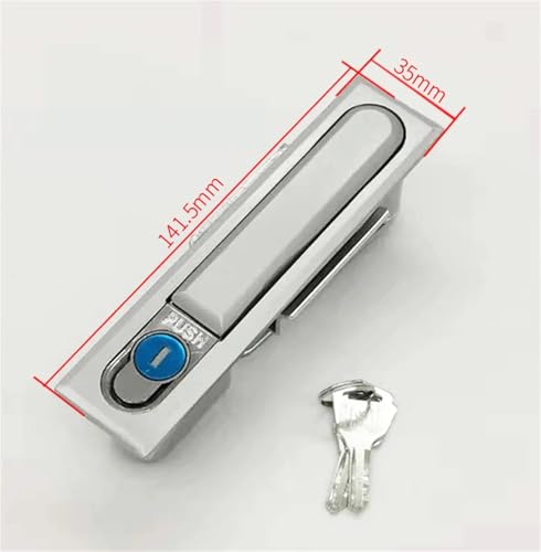 Serrure d'armoire électrique MS490 mate pour boîtier de commande