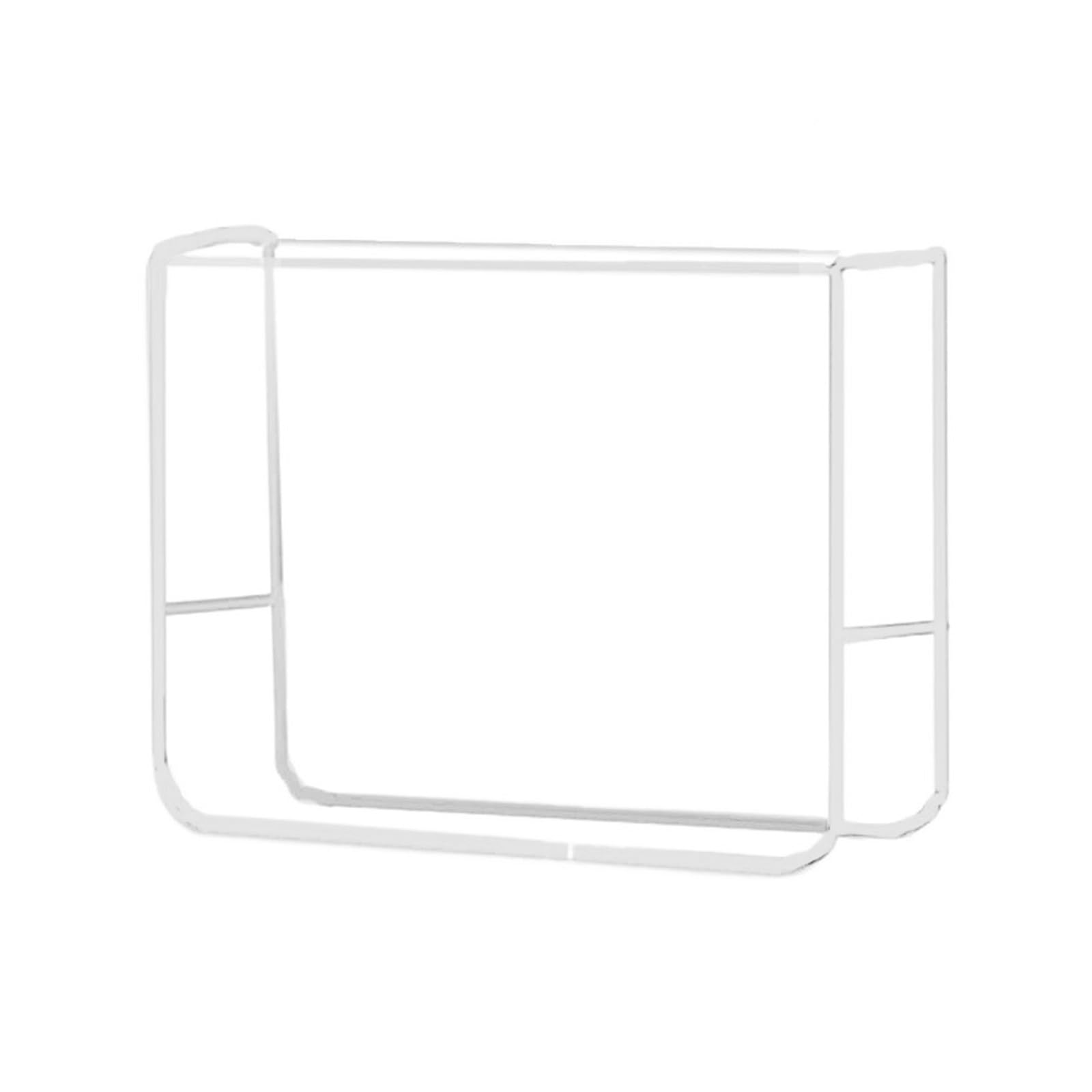 ENWWCH 1PC Salon Chair Cover PVC Clear Hairdressing Protector Waterproof Barber Back Covers Square For chair(White)