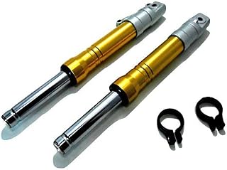 【x-cars】ライブディオ ZX DIO AF18 AF28 AF35 AF34 フロントサスペンション フロントフォーク ゴールド