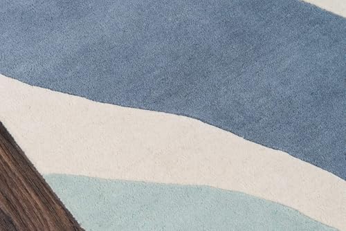 Image of Carpets and Rugs Handwoven Woolen Thick Floral and Contemporary Design Specially for Area Rugs, Carpets for Living Room, Bedroom, Hall Size 4x6 feet