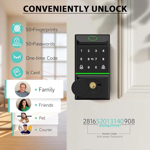 Touchscreen Smart Door Lock