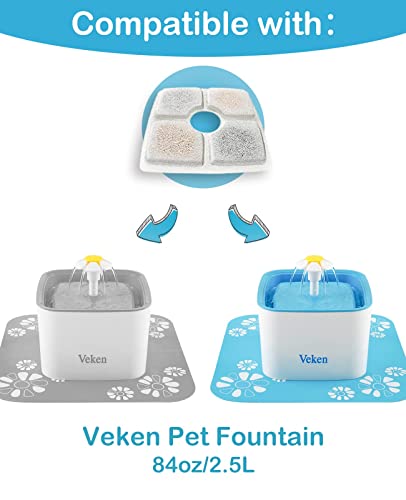 Veken-4-Pack-Replacement-Filters-for-84oz25L-Automatic-Pet-Fountain-Cat-Water-Fountain-Dog-Water-Dispenser - Cucciolini Doodles   Veken-4-Pack-Replacement-Filters-for-84oz25L-Automatic-Pet-Fountain-Cat-Water-Fountain-Dog-Water-Dispenser