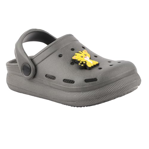 Image of FUEL Hooper Lightweight & Comfortable Pull-On Casual Clogs with Cushioned Footbed for Kids