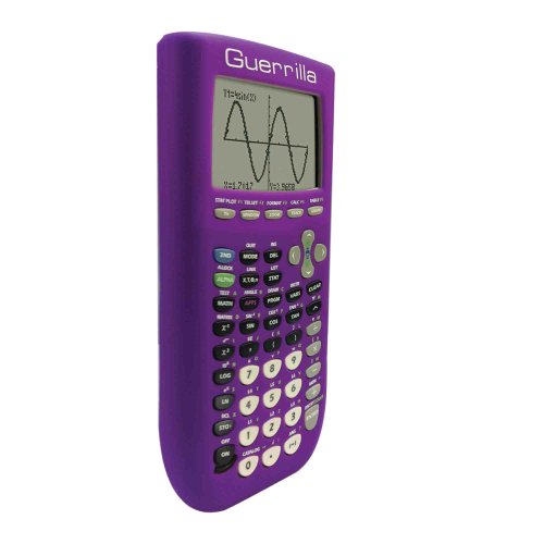 Guerrilla Silicone Case For Texas Instruments Ti 84 Plus Graphing Calculators #TOP6