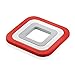 Guzzini 29230055 Set DE 3 Dessous DE Plat 3 in 1, N/C, Rouge