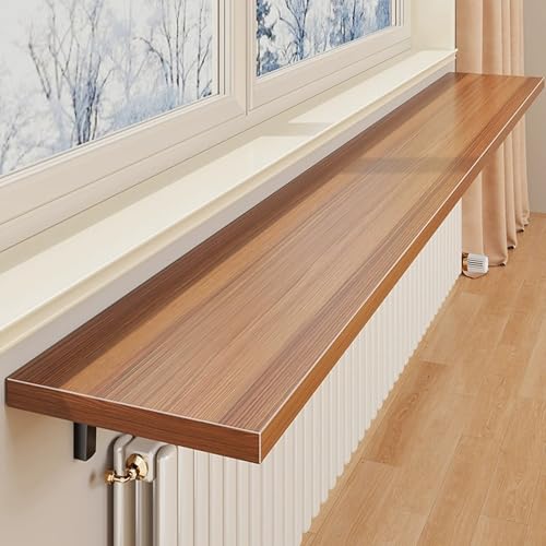 WUXTOKV Cubre Radiadores, Balda Radiador, Estantes Sobre el Radiador, con Barandillas Laterales, Ideal para Colocar Decoraciones(130x20cm/51x8in)