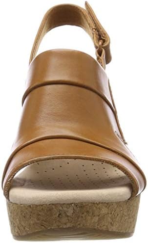 Clarks Women's Sling back Sandals , Brown Tan , 8.5 US | Image 1