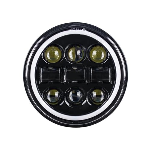 Motorrad Scheinwerfer Universal 5 3/4 Zoll 5,75" Auto Motorrad Scheinwerfer Für Indian Für Scout Für V-Star Für Triumph DRL H4