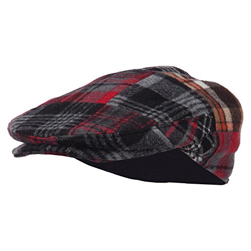 Boy's Wool Blend Patchwork Snap Ivy - Multi