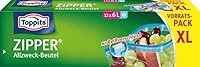 Toppits - Zipper Allzweckbeutel 6 Liter XL