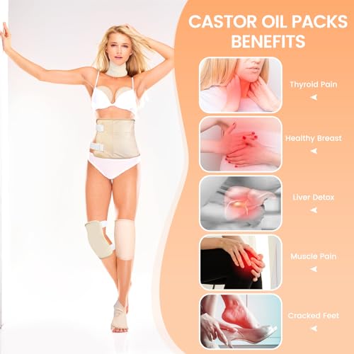 Unleash the Power of Detox: The Ultimate Review of Organic Cotton Castor Oil Pack Kit for Holistic Wellness