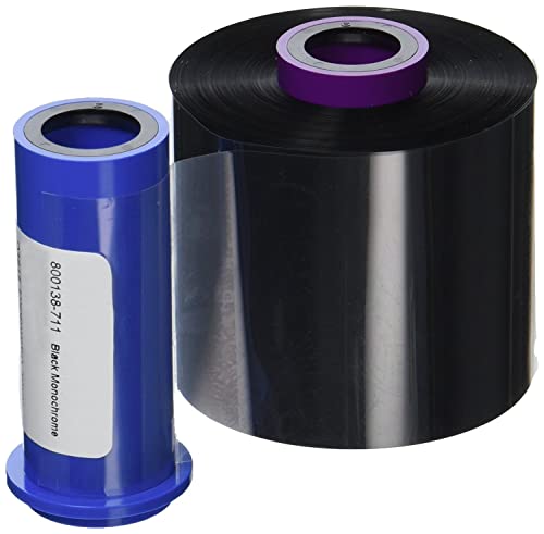 Secumind Zebra 800077-711 ZXP Series, 7 Compatible, Black Monochrome 5000 Prints