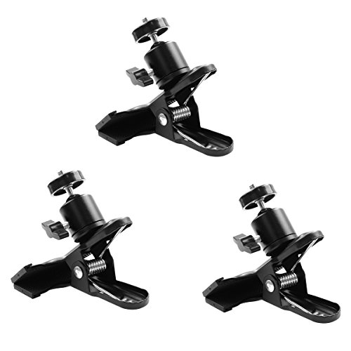 Review Product Foto&Tech 3 Pieces Metal Tripod Clip Clamp Mount 360 Mini Ball Head 1/4 Inch Screw Compatible with HTC Vive Base Station Oculus Rift Sensor Lighthouse Canon Nikon Flash Lighting Speedlite DSLR Camera Review Product Foto&Tech 3 Pieces Metal Tripod Clip Clamp Mount 360 Mini Ball Head 1/4 Inch Screw Compatible with HTC Vive Base Station Oculus Rift Sensor Lighthouse Canon Nikon Flash Lighting Speedlite DSLR Camera