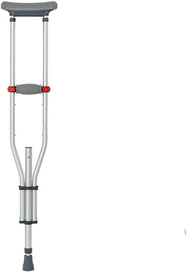 Crutches for Adults Underarm Handicapped Crutches/Canes for Persons with Disabilities Can Be Flexibly Folded in an Adjustable Range of 98-164 Cm Great for Travel or Work