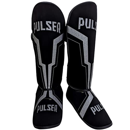 Protetor Canela Caneleira Muay Thai Kickboxing Pulser Thunder Fight 20 Mm Profissional