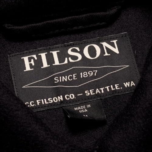 Filson Mens Mackinaw Wool Jacket Dark Navy3