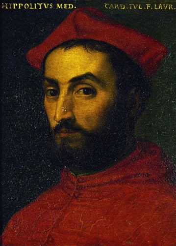 Lienzo decorativo para pared en alta calidad con el retrato histórico de Ippolito De Medici