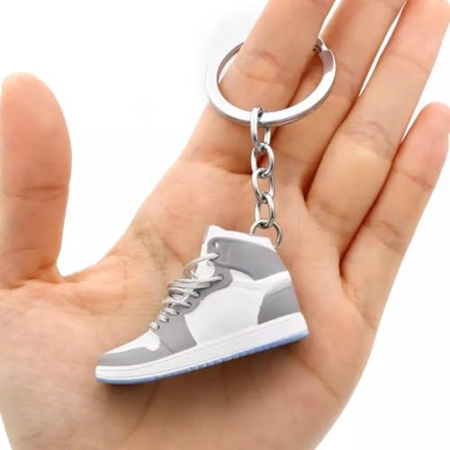Image of CLA6 3D Sneaker Keychain | Miniature Shoe Keyring | Handcrafted And Hand-painted | Diverse Collection | Unisex