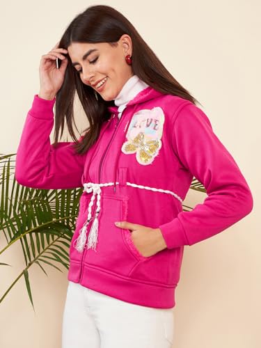 Image of Pivl Women Jacket for Winter with Belt